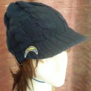 NWT NFL Women's Chargers knit hat